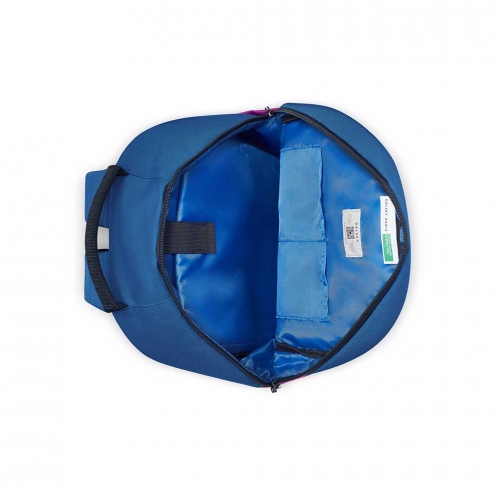 خرید کوله پشتی دلسی فابریکا راند بنتون رنگ آبی چمدان ایران -   FABRICA ROUND BACKPACK DELSEY PARIS 376661012 chamedaniran 1